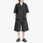 Alexander McQueen Men's Jacquard Skull Shorts in Black/Black