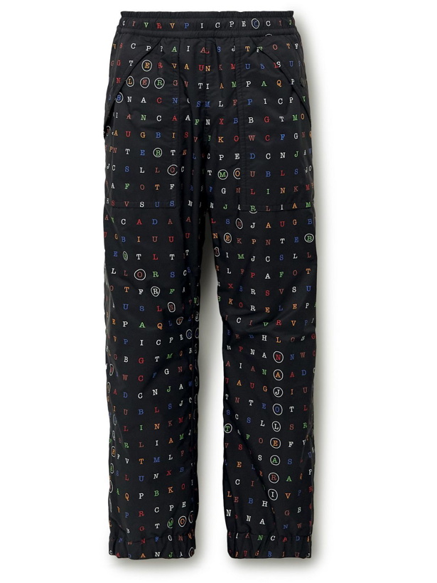 Photo: Moncler Genius - 3 Moncler Grenoble Printed Ski Pants - Blue