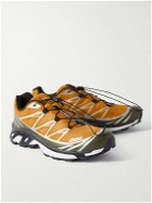 And Wander - Salomon XT-6 Mesh and Rubber Sneakers - Orange