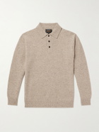 Beams Plus - Wool Polo Shirt - Neutrals