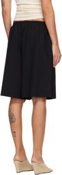 Fear of God Black Drawstring Shorts
