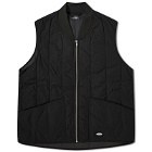 Dickies Men's Premium Collection Quilted Vest in Black