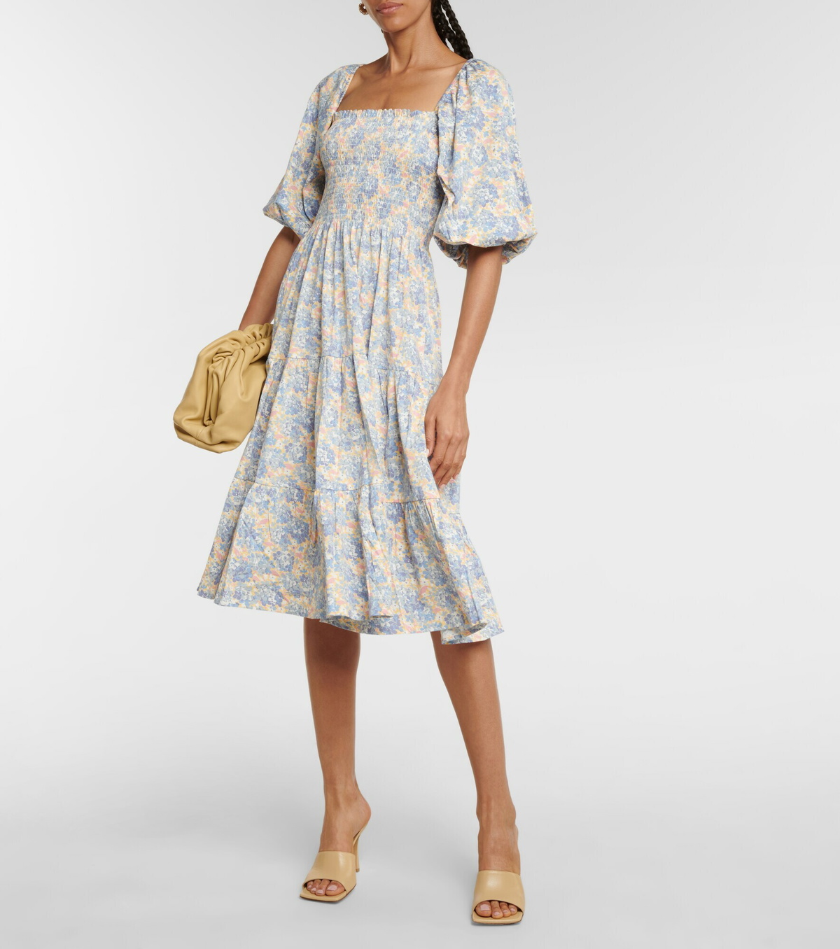 【送料 関税込】POLO RALPH LAUREN Floral cotton midi dress Polo Ralph Lauren Floral cotton midi dress Polo Ralph Lauren