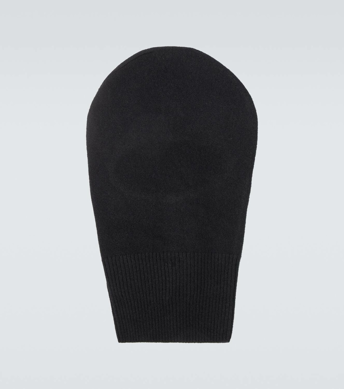 Moncler Genius x Rick Owens wool and cashmere hood