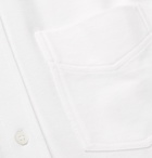 Brunello Cucinelli - Slim-Fit Cotton-Piqué Shirt - White