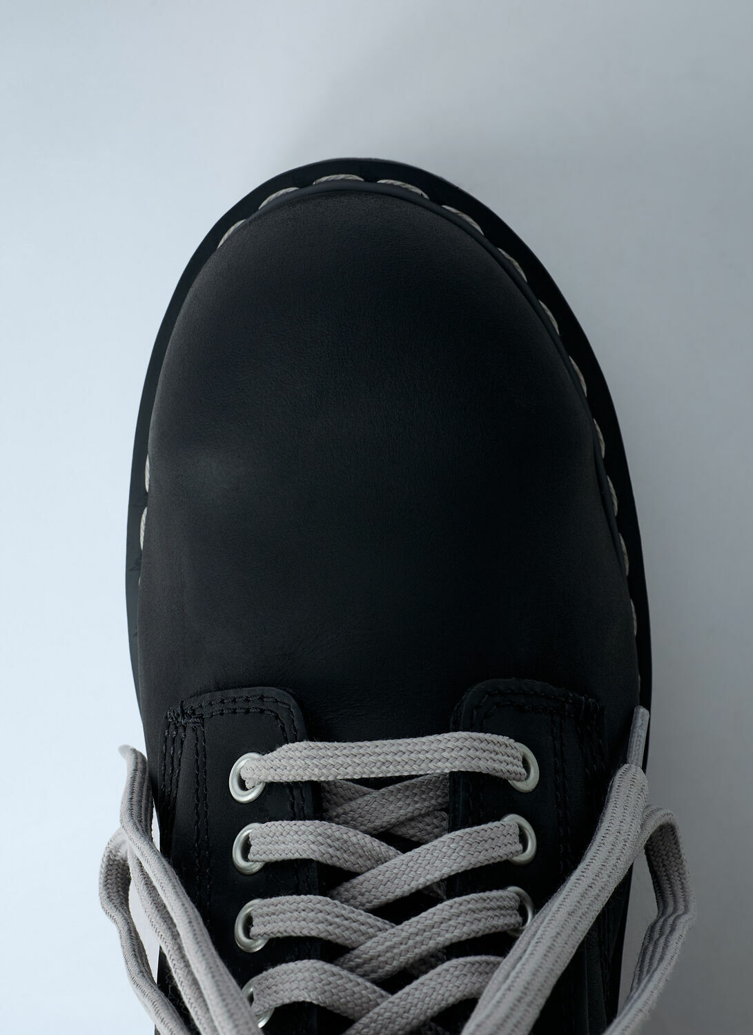 Rick Owens x Dr. Martens Quad Sole Steel Toe Boots