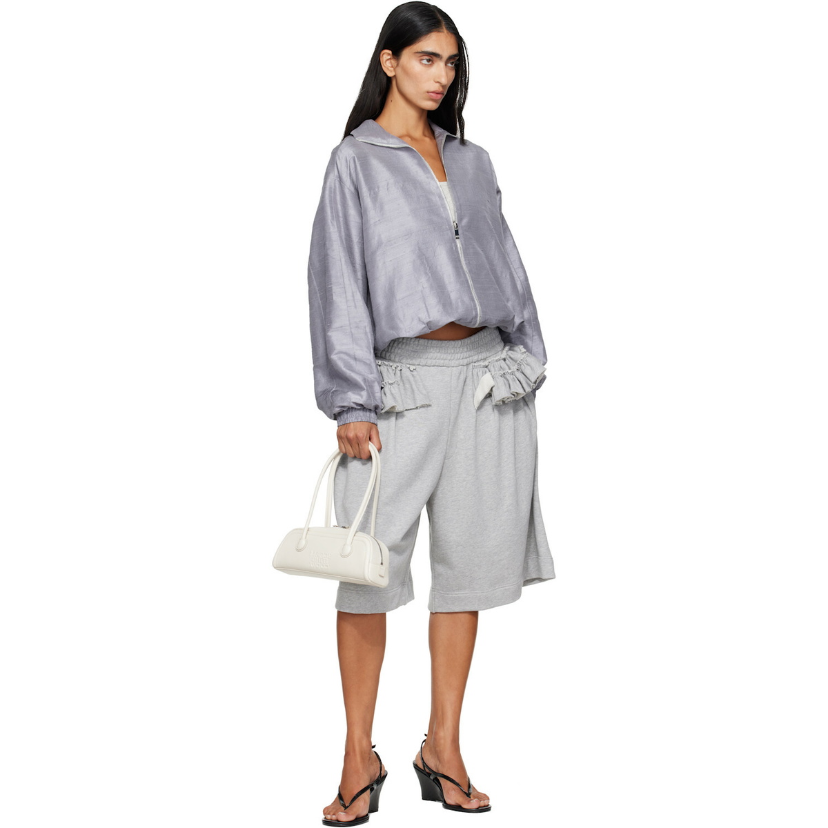 MARGESHERWOOD White Soft Boston EW Mini Bag
