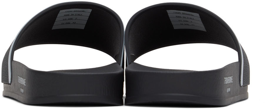 Thom Browne Gray Pool Slides