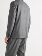OFFICINE GÉNÉRALE - Armie Pinstriped Wool-Flannel Suit Jacket - Gray