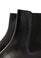 Tods Leather Chelsea Boots Black