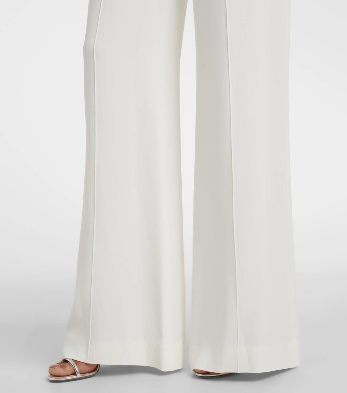 Elie Saab High-rise cady flared pants Elie Saab