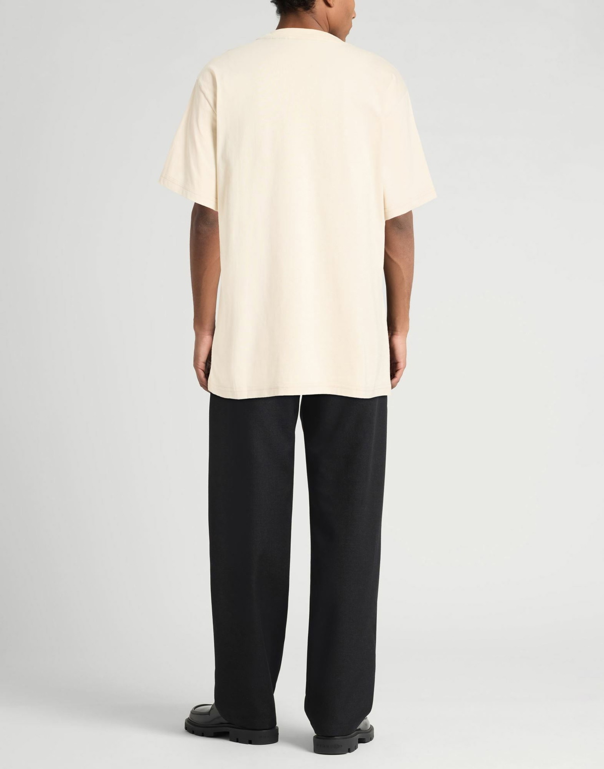Gcds Mens T-shirt in Beige