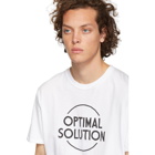 nonnative White Optimal Solution T-Shirt