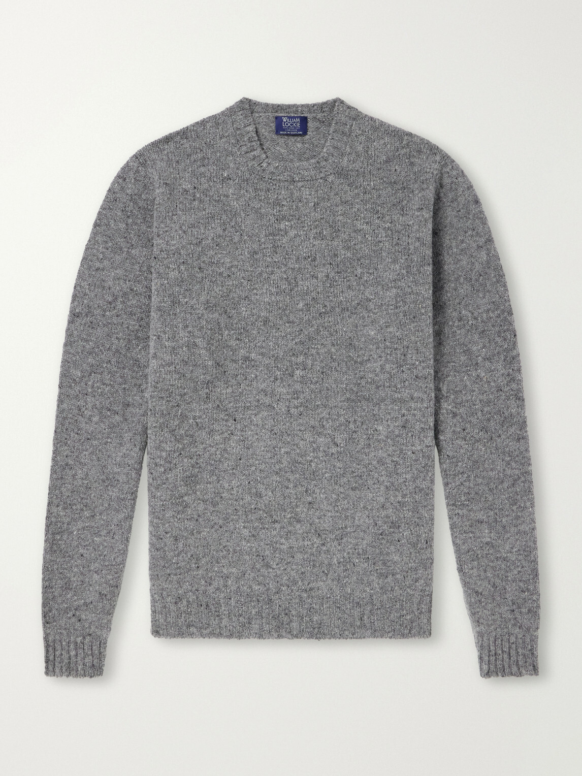William Lockie - Aryan Wool Sweater - Gray
