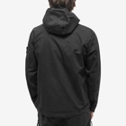 Stone Island Men's Supima Cotton Twill Stretch Hooded Jacket in Black