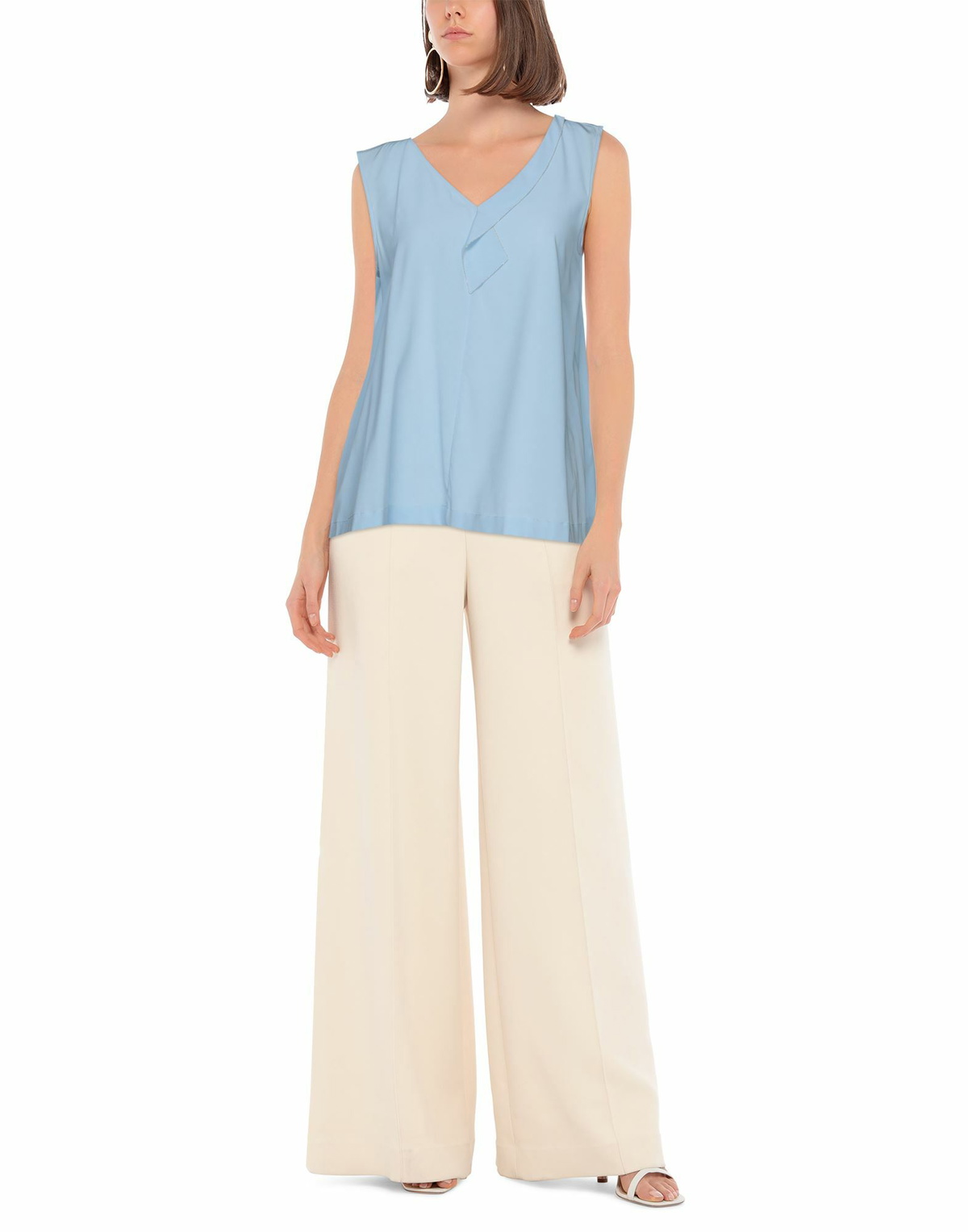 Peserico Womens Top Sky in Blue