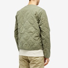 Save Khaki Men's Flight Quilted Liner Jacket in Olive