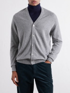 Begg & Co - Heriot Cashmere Cardigan - Gray