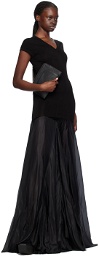 Rick Owens Black Divine Maxi Dress