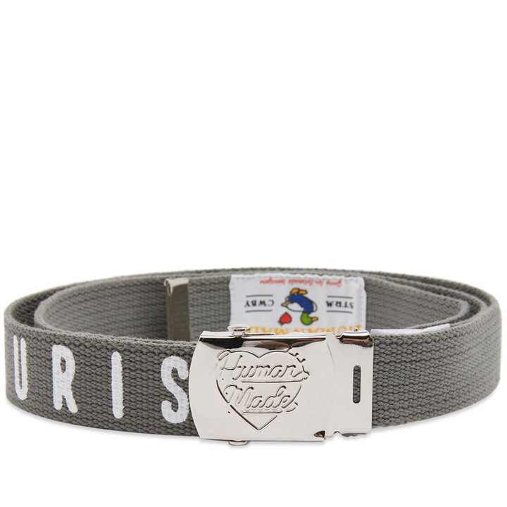 Photo: Human Made Men's Web Belt in Grey