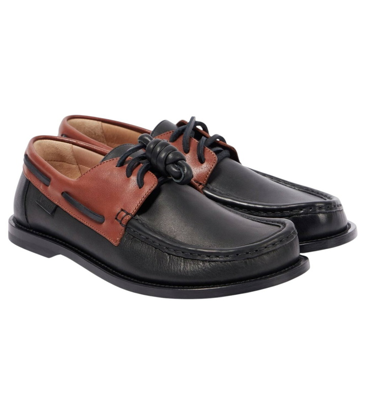 Photo: Loewe Campo leather boat shoes