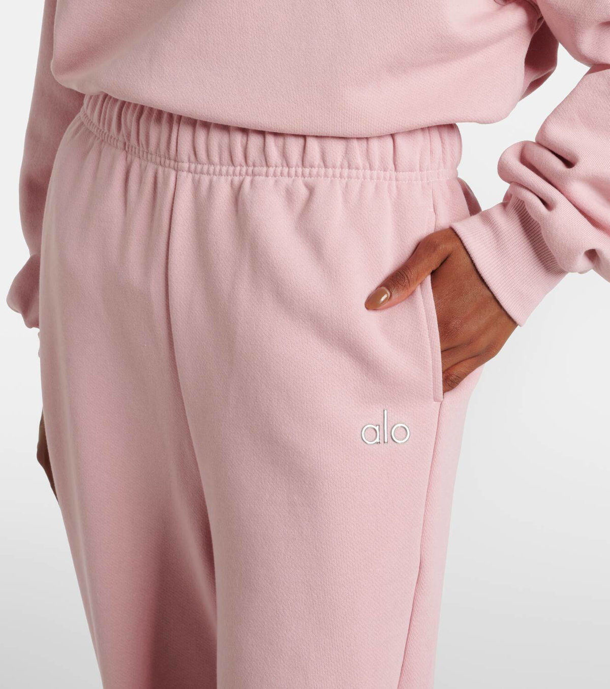 Alo Yoga Accolade cotton-blend sweatpants