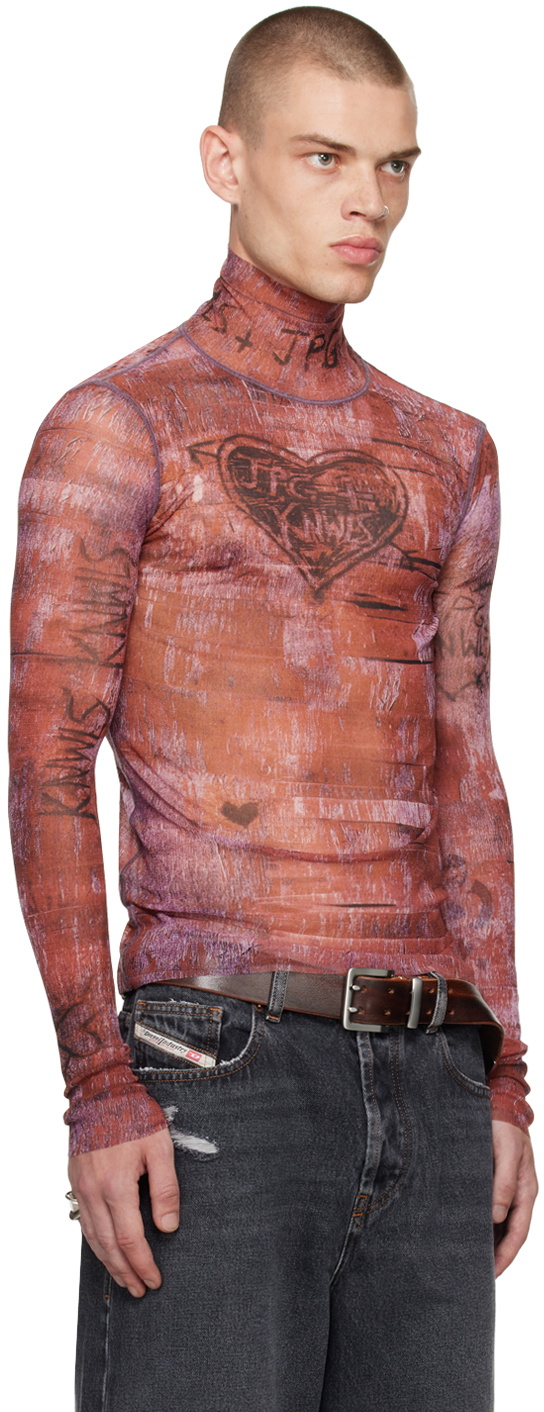 Jean Paul Gaultier Purple KNWLS Edition Turtleneck Jean Paul Jean Paul Gaultier Purple KNWLS Edition Turtleneck Jean Paul