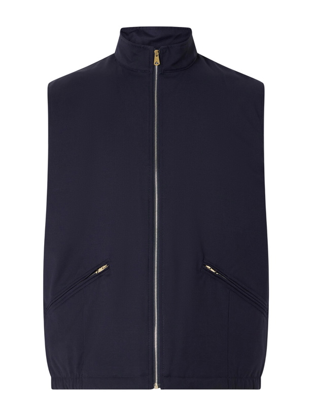 Photo: Paul Smith - Padded Wool Gilet - Blue
