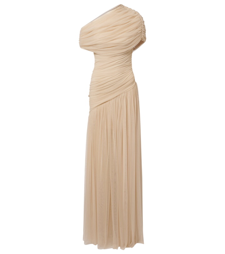 Photo: De La Vali Bridal Himalia gathered tulle gown