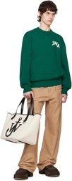 JW Anderson Beige & Black Belt Tote