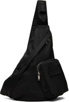 MM6 Maison Margiela Black Numeric Sling Backpack
