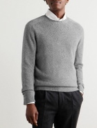 Boglioli - Wool and Cashmere-Blend Sweater - Gray