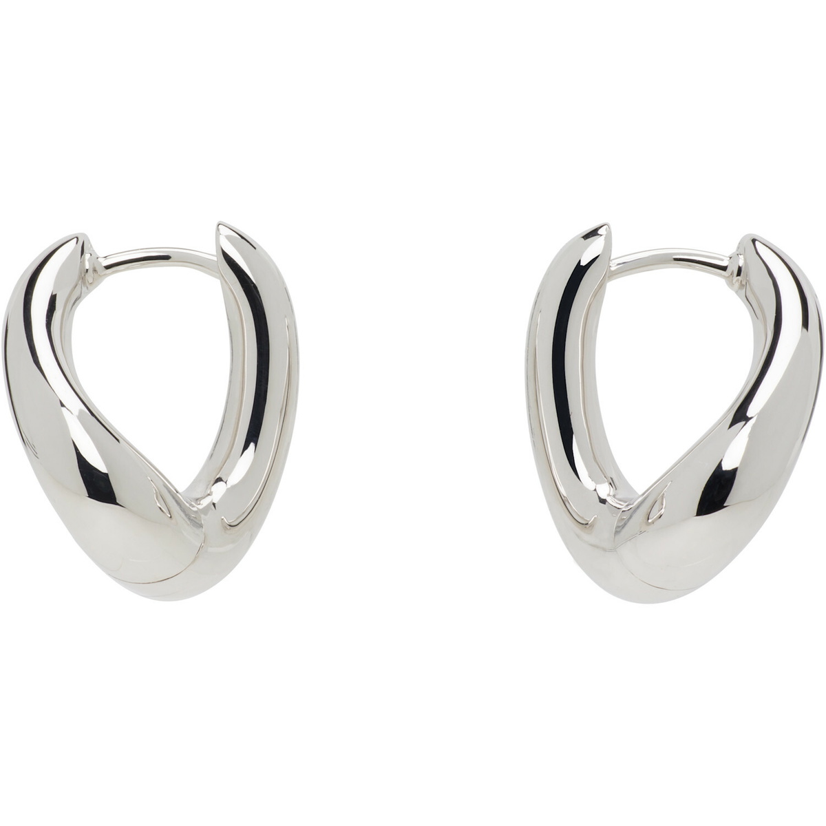 Tom Wood Twist Hoops Small Earrings