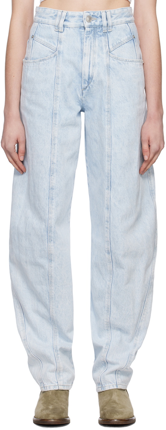 【関税&送料込】Isabel Marant Jeans Vetan ISABEL MARANT Vetan high-rise tapered jeans | NET-A-PORTER