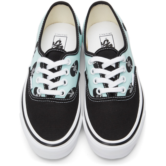 Vans Blue and Black Wacko Maria Edition OG Authentic LX Sneakers Vans