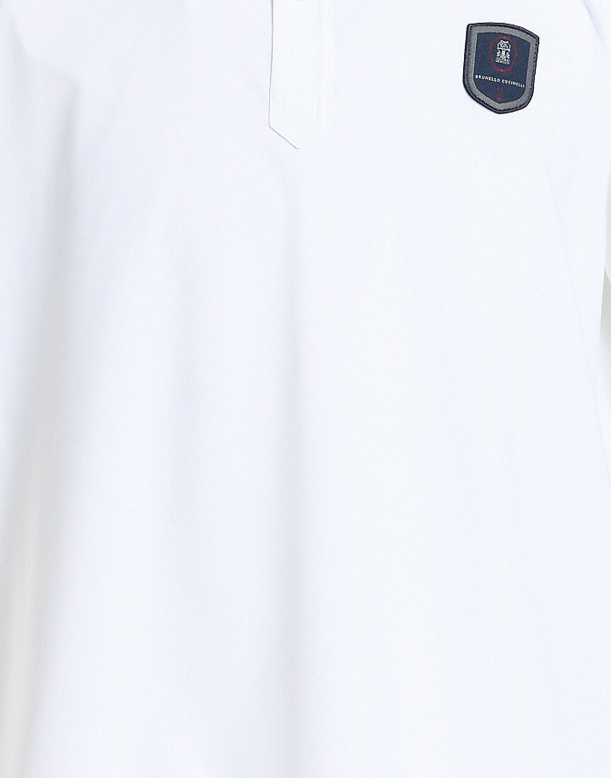 Brunello Cucinelli Mens Polo shirt in White