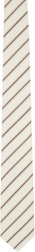 LGN Louis Gabriel Nouchi Off-White Rayée Tie