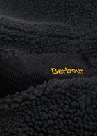 Barbour Dulsie Corduroy-trim Fleece Gilet Black