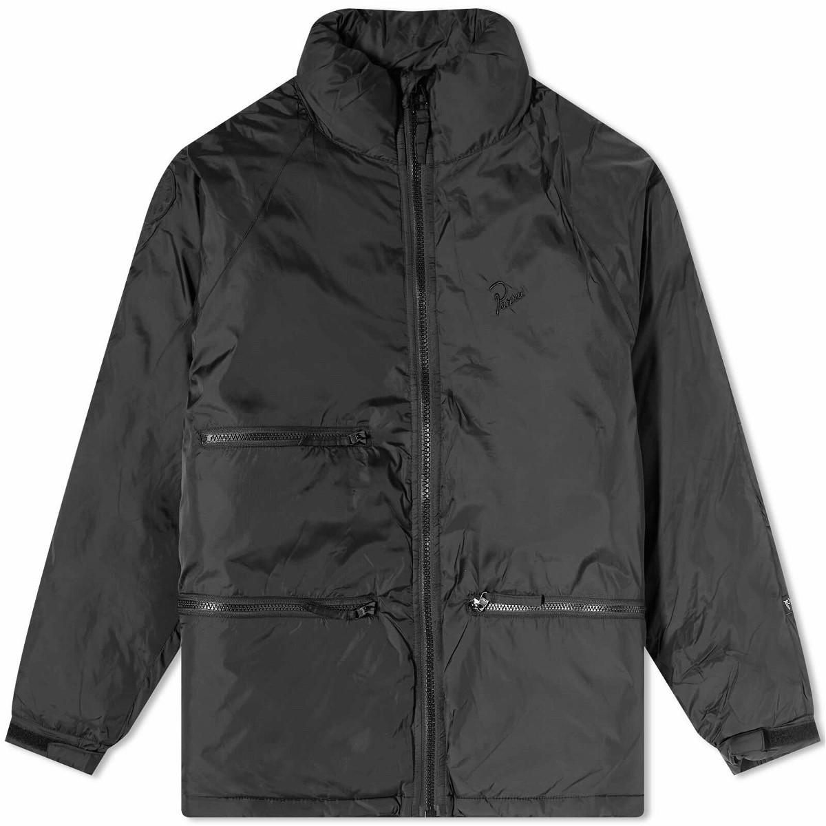 Photo: By Parra Men's Crayons All Over Puffer Jacket in Black
