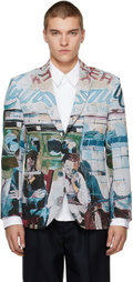 KidSuper Multicolor 'Sunday Mornings' Jacquard Jacket
