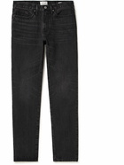 FRAME - L'Homme Slim-Fit Straight-Leg Stretch Organic Jeans - Black