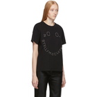 Stella McCartney Black 2001 Happy T-Shirt