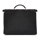 Fendi Black Bag Bugs Peekaboo Regular Briefcase