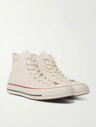 Converse - Chuck 70 Canvas High-Top Sneakers - White