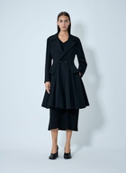 Yohji Yamamoto Paneled Flare Coat
