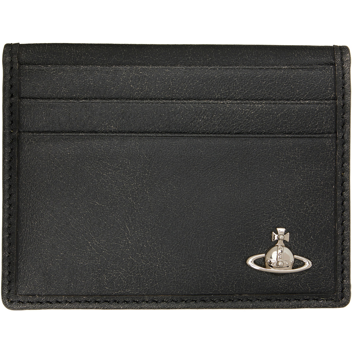 Vivienne Westwood Black Orb Bifold Man Card Holder