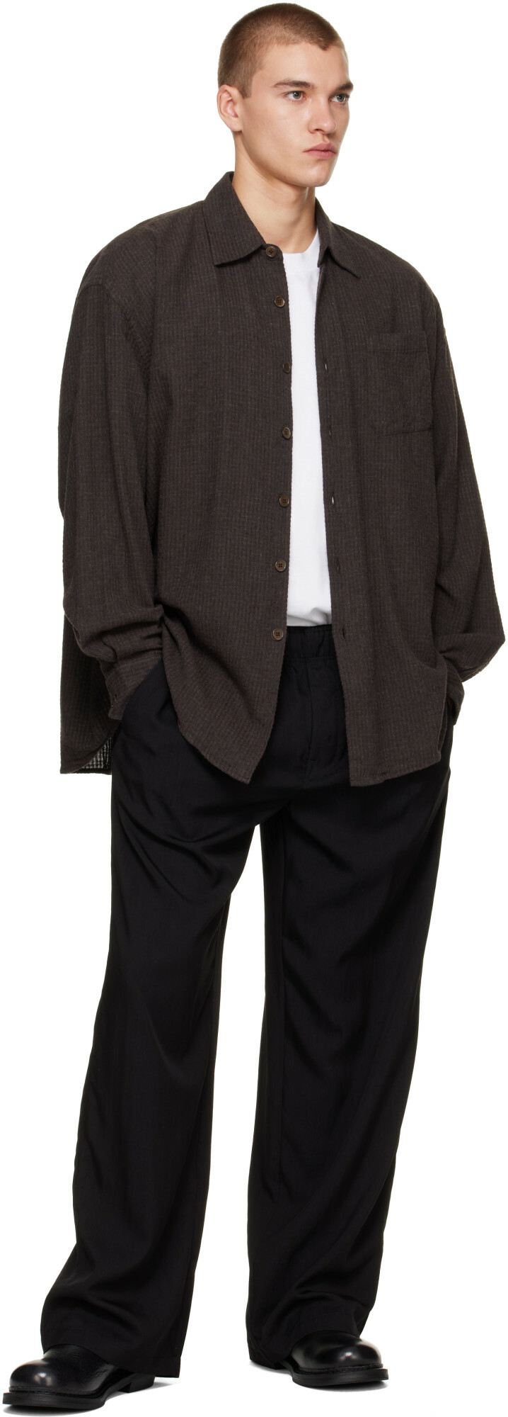 OUR LEGACY Black Leisure Trousers