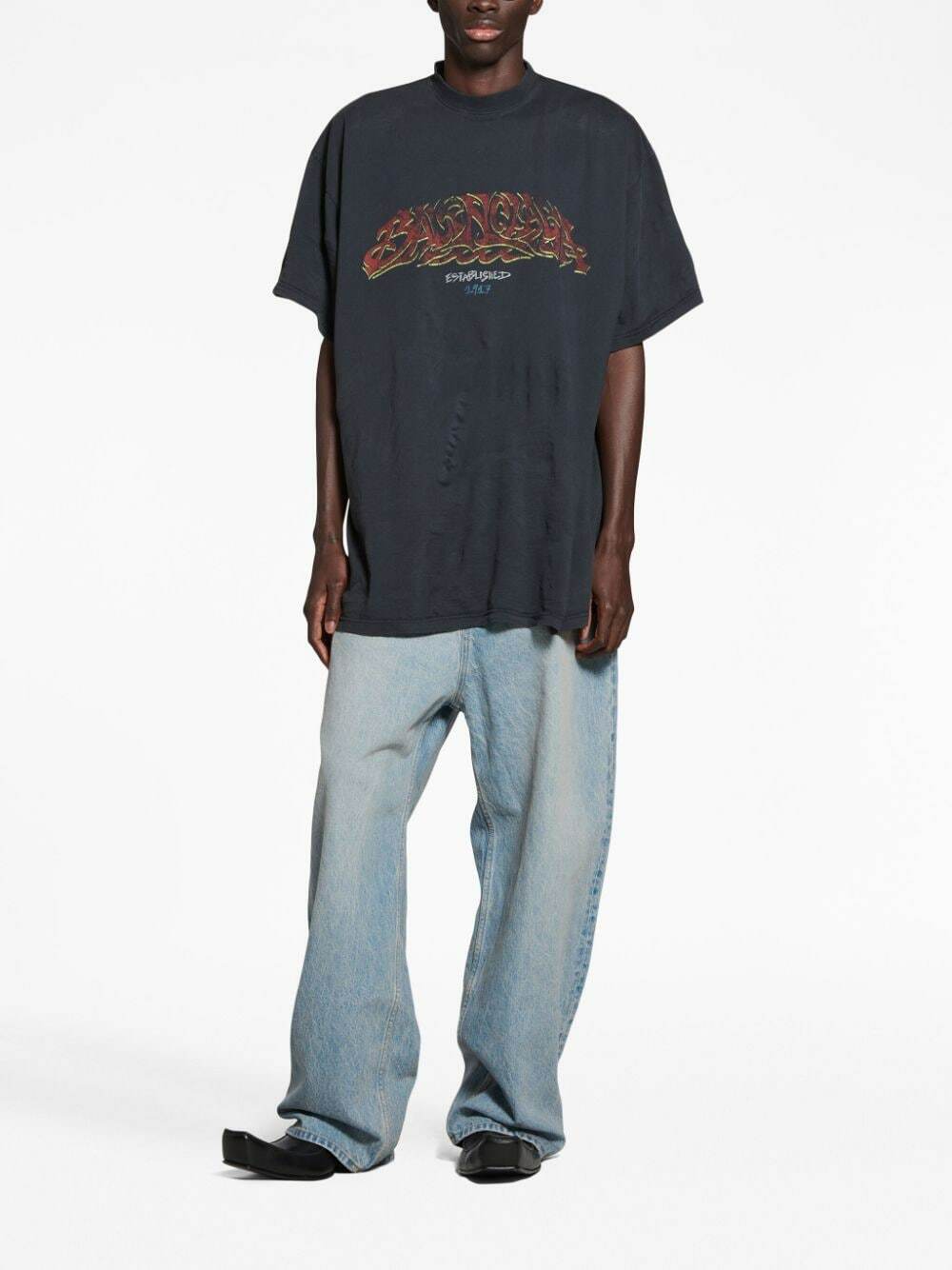 BALENCIAGA - Logo T-shirt
