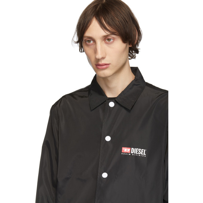 Diesel Black J-Roman-P Jacket Diesel