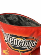 BALENCIAGA Chips Leather Clutch